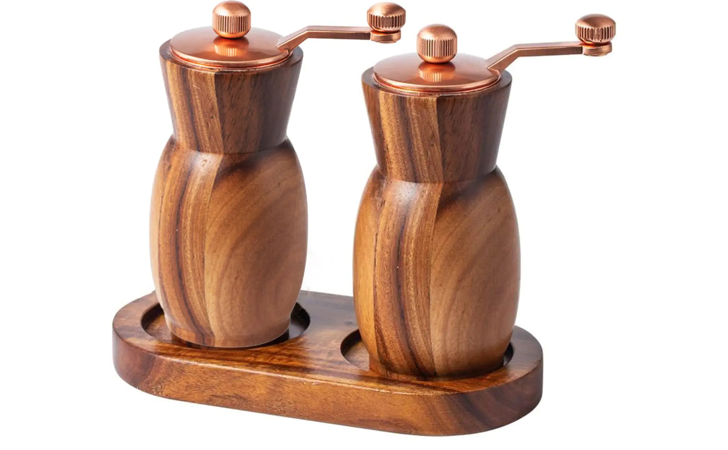 Premium Manual Salt & Pepper Grinder Set – Adjustable, Elegant & Durable